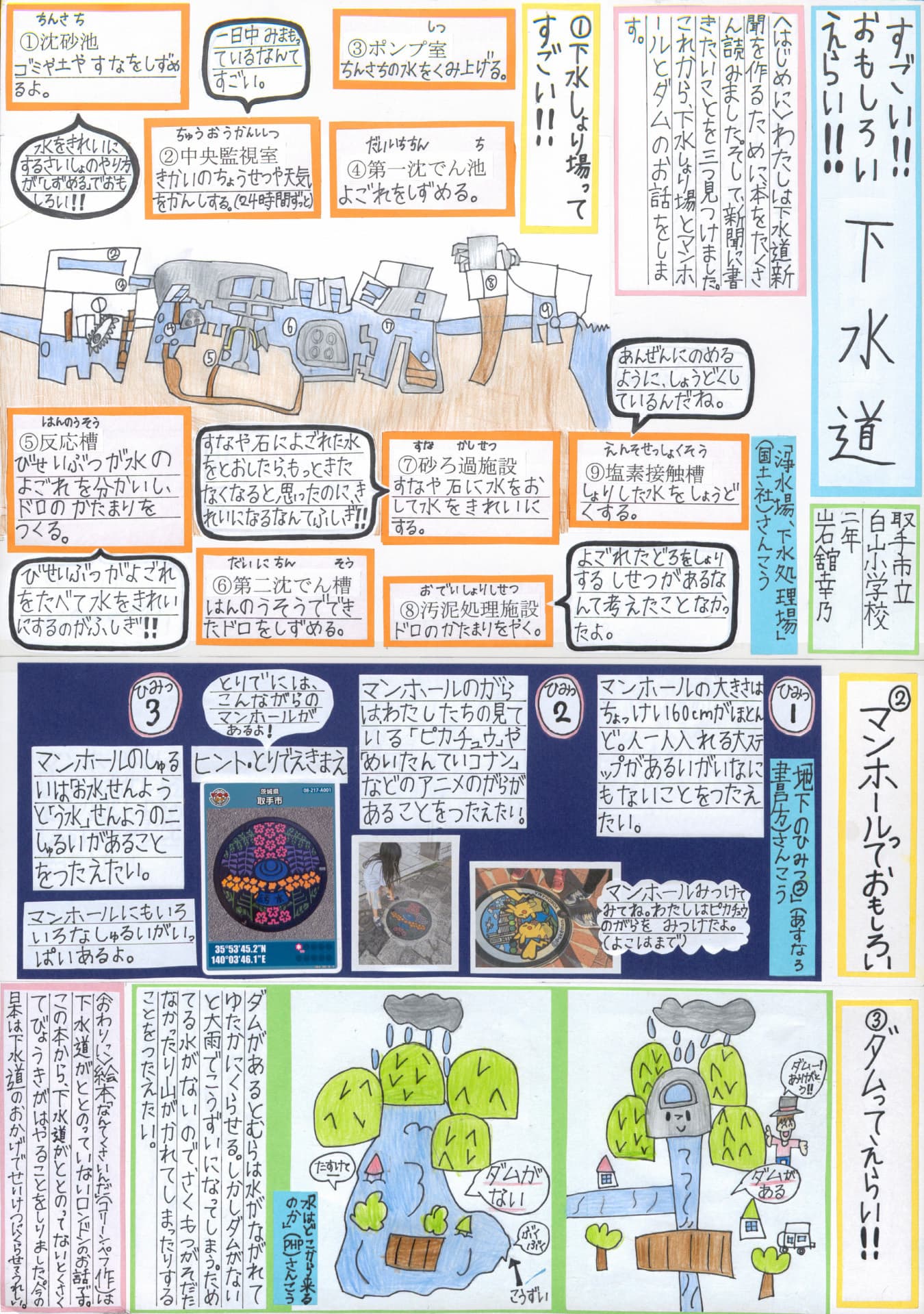 管理者賞　白山小学校2年　岩舘　幸乃 （いわだて　こうの）
