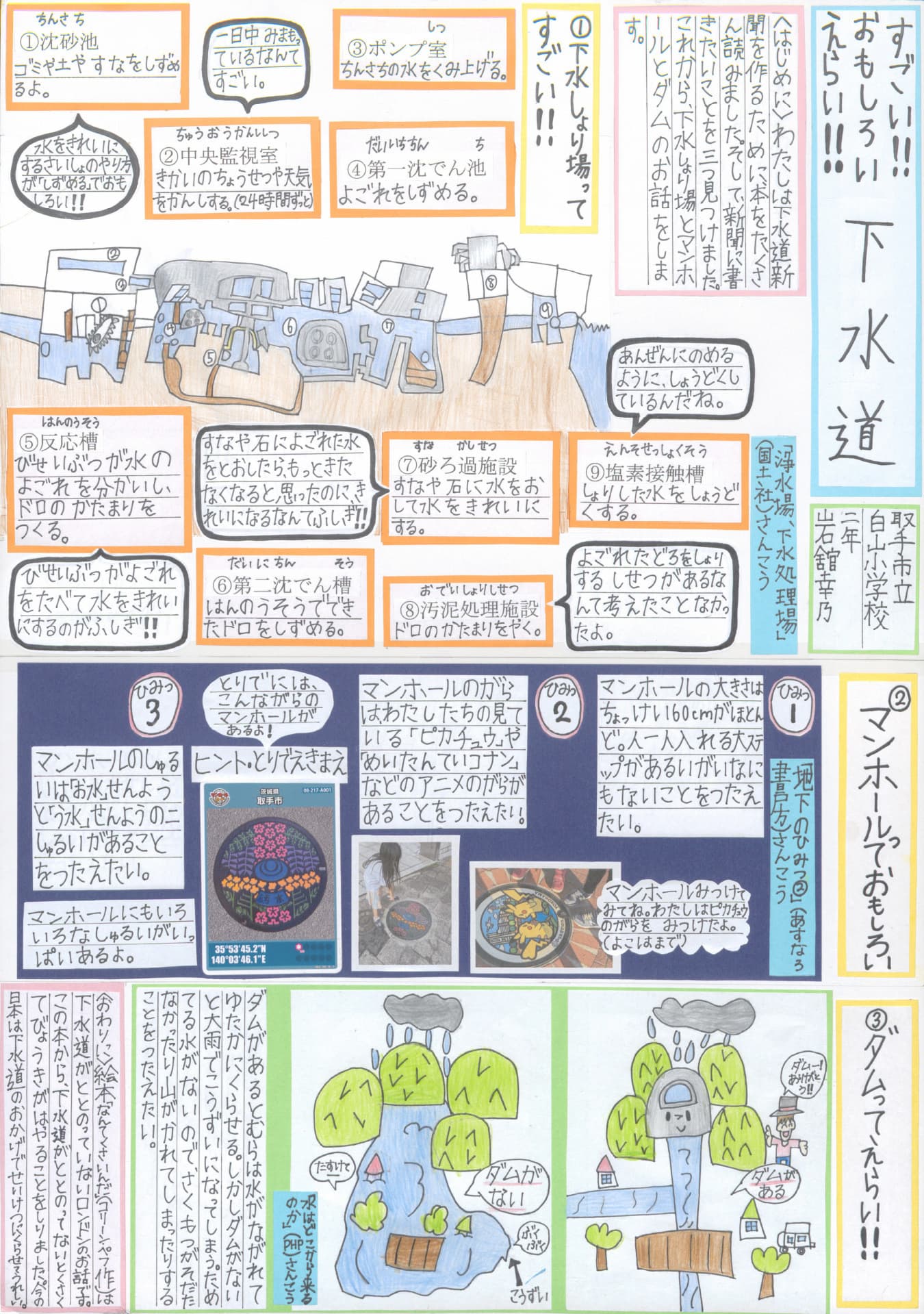 管理者賞　白山小学校2年　岩舘　幸乃 （いわだて　こうの）