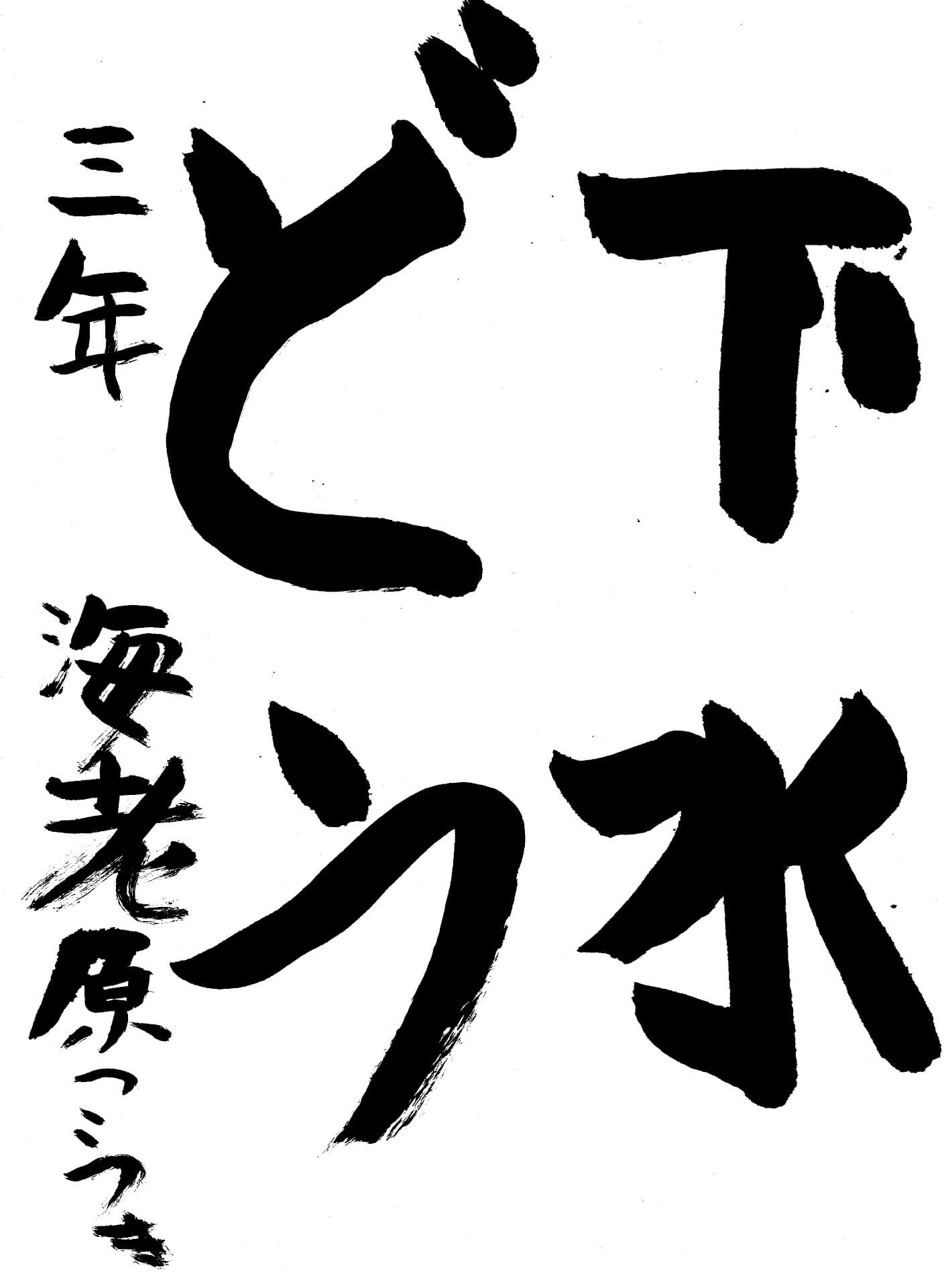 白山小学校3年 海老原　幸希 （えびはら　こうき）
