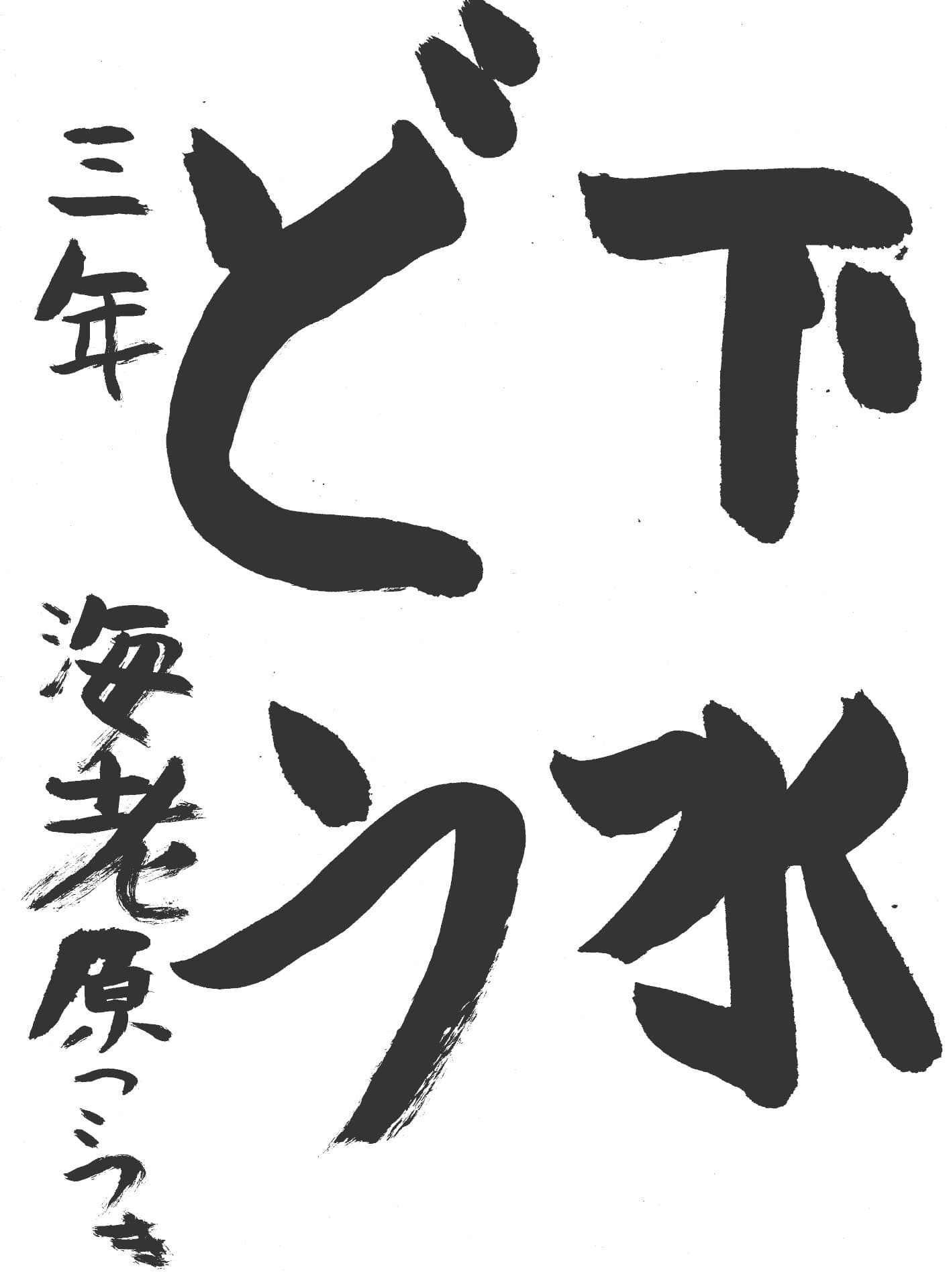 白山小学校3年 海老原　幸希 （えびはら　こうき）