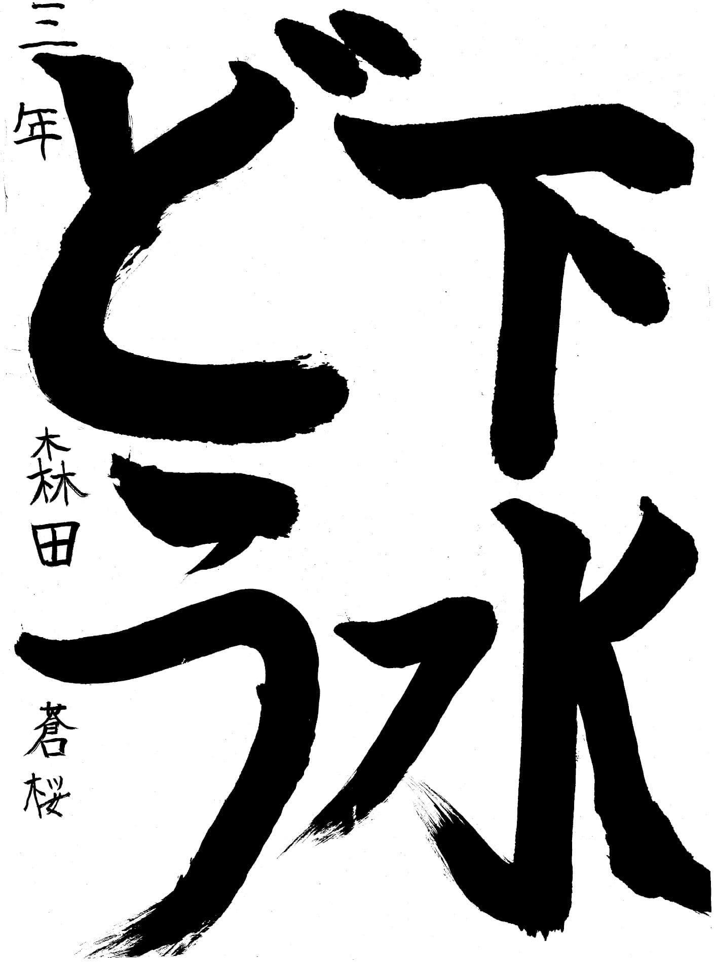 永山小学校3年 森田　蒼桜 （もりた　あおい）